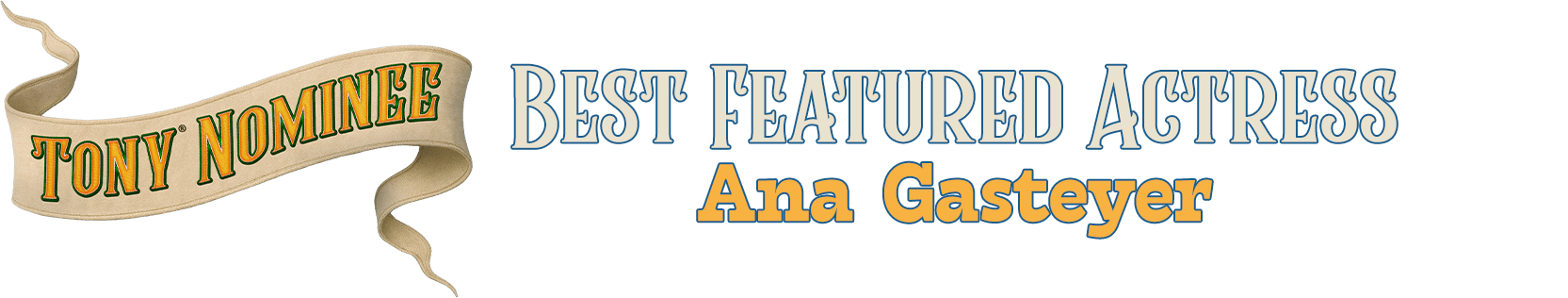 Best Featured Actress - Ana Gasteyer