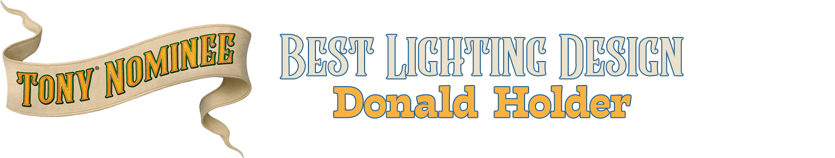 Best Lighting Design - Donald Holder